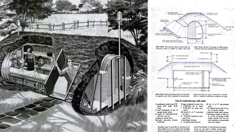 Illustration for article titled Ride Out North Korea's Preemptive Strike in These 24 Cold War Fallout Shelters
